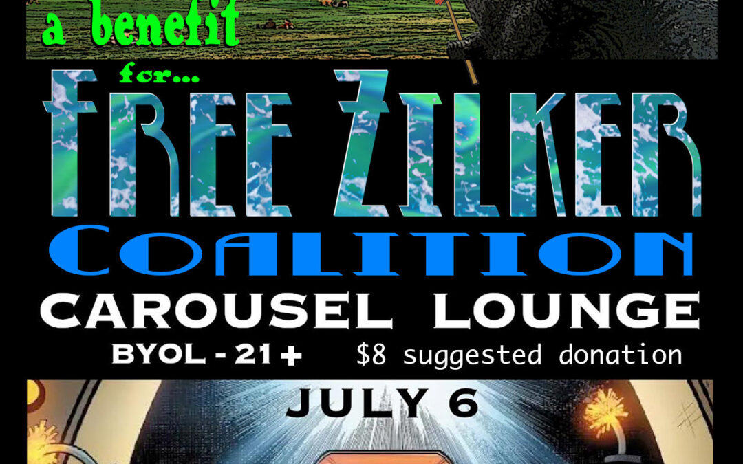 A benefit for Free Zilker Coalition at Carousel Lounge July 6