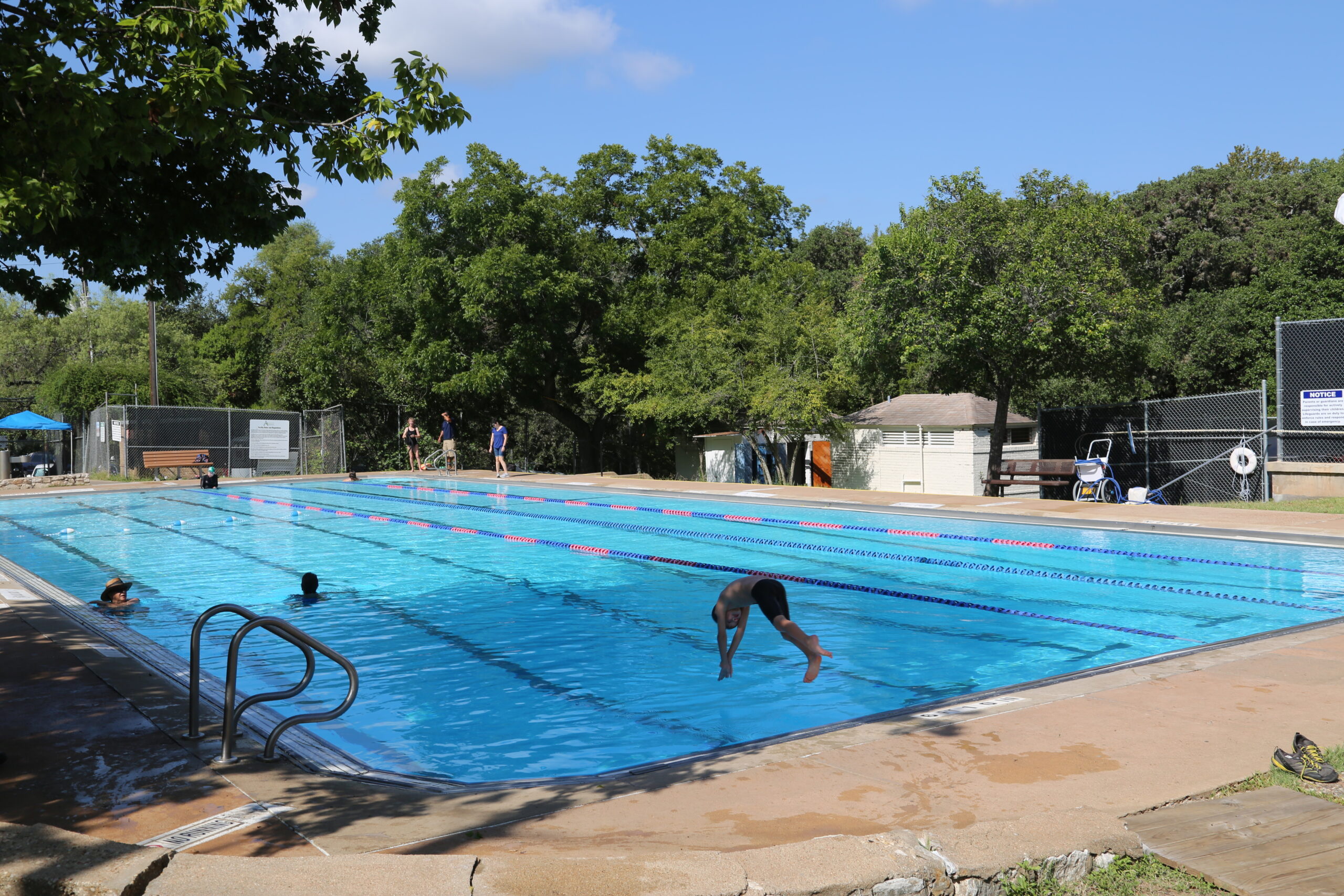 When Construction Closed Stacy Pool