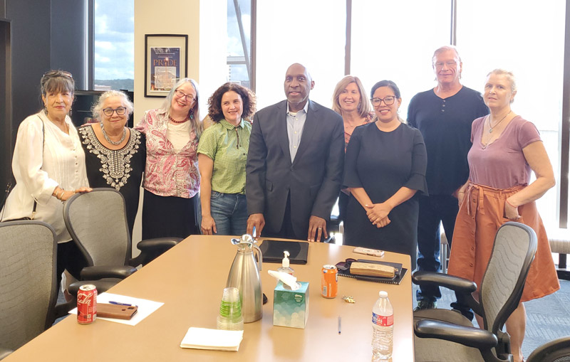 Free Zilker and Other Park Advocates met with City Manager TC Broadnax at City Hall